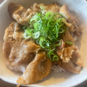 すぐ出来る！焼き肉丼